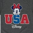 thumbnail image 3 of Disney - Americana - Minnie USA - Toddler And Youth Short Sleeve Graphic T-Shirt, 3 of 5