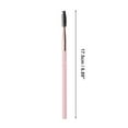 thumbnail image 2 of Unique Bargains 1 Pc Durable Eyelashes Brush Pink Nylon Hair Aluminum Tube Plastic Handle, 2 of 5