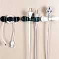 thumbnail image 4 of Cord Organizer for Appliances,Heavy-Duty Kitchen Appliance Cord Organizer,Stick On Appliance Wire Organizer Wire Wrapper for Pressure Cooker,Air Fryer,Blender,Coffee Maker,Toaster (Green), 4 of 8