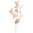 Champagne, variant on 1Pc 34.25" Faux Greenery Stems, 5-Branch Artificial Sage Green Eucalyptus Branch, Living Room Decor