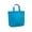 SKY BLUE, variant on Reusable Large Canvas Cotton Fabric Shopper Bag Women Shoulder Tote Non-woven Environmental Case Organizer Multifunction