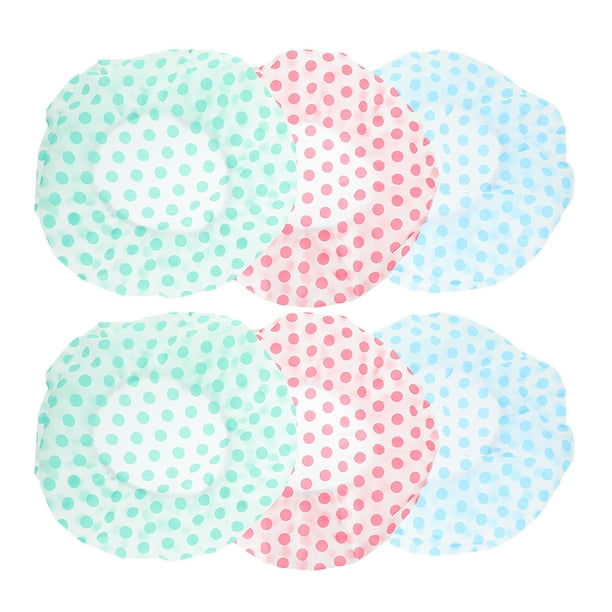 6 uds gorros de ducha gorro de ducha grande para mujer gorros de baño para cocinar gorros de baño para el cabello