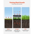 thumbnail image 3 of VEVOR 40-Inch Tow Behind Plug Aerator with Universal Hitch Lawn Aerator Tow Behind, 3 of 9