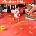thumbnail image 5 of 600 Pieces Mini Bricks for Landscaping Miniature Bricks Brick Wall Small Bricks for Garden Parts,1/35 Scale, 5 of 8