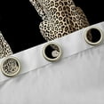 thumbnail image 4 of Castle Fairy Wildlife Leopard Blackout Curtains Set of 2 (52x84 Each) for Female Men Women,Jungle Animal Window Curtains,Woodland Safari Cheetah Curtains and Drapes,Luxury Bedroom Decor, 4 of 6