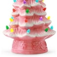 thumbnail image 5 of Mr. Christmas 12" Nostalgic Ceramic Tree - Pink, 5 of 5