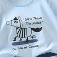 thumbnail image 4 of Hessimy Toddler Boy Clothes Summer Outfits Cotton Short Sleeve T-Shirt & Shorts Set,Soft Touch(Light Blue,3-6 Months), 4 of 4