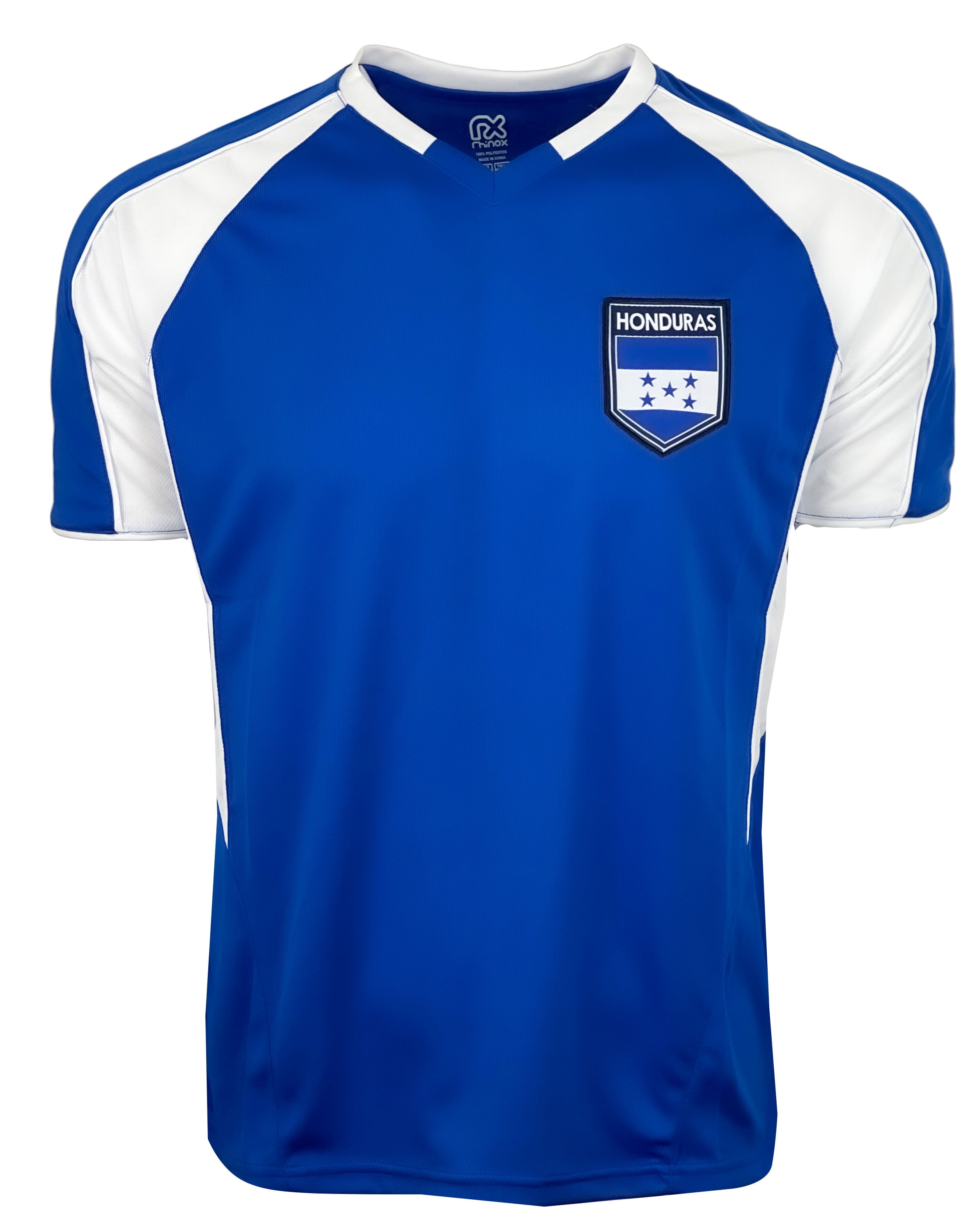 Selección Nacional Honduras Catracha Futbol Soccer T Shirt Camiseta Blue Azul 