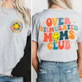 thumbnail image 2 of Overstimulated Moms Club 2-Sided Shirt – Funny Mama Graphic Tee, Comfort Colors Mom Shirt, Mother's Day Gift for Her, 2 of 7