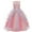 Pink Dress, variant on HAWEE Princess Girl Dress Long Tulle Gown Flower Girls Unicorn Dress