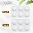 thumbnail image 4 of 6 Pack Wells Rectangular Plastic Paint Palette Tray Painting Pallet Holder, 4 of 6