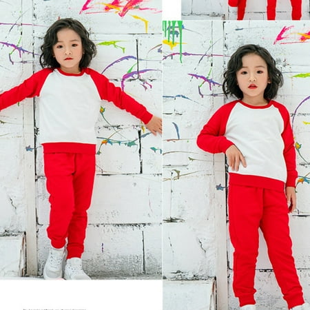 

ZHUASHUM Toddler Kids Baby Boys Girls Winter Warm Bow Loose Solid Pants Trousers