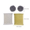 thumbnail image 2 of Dosaele Tampons à Récurer en Acier - Éponge Non Abrasive, 2 of 5