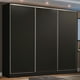 thumbnail image 2 of Ropero Closet Madesa 3 Puertas Negro, 2 of 5