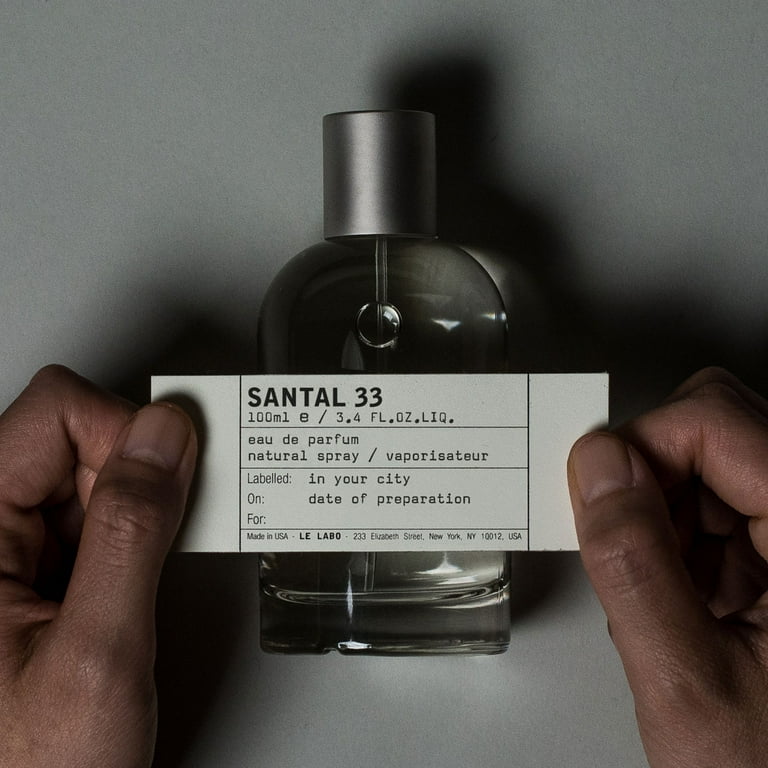 Le Labo Santal 33 Unisex Fragrance Eau de Parfum Spray, 3.4