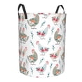 thumbnail image 2 of Daiia Funny Chicken Round Laundry Basket with Handles Thickened Waterproof Circular hamper,Dirty Clothes Storage Basket for Bedroom,Bathroom,College Dorm-Small, 2 of 8