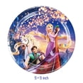 thumbnail image 4 of Disney Tangled Rapunzel Princess decoraciones para fiestas, vasos de papel desechables, platos, Pancarta, globos para niñas, suministros para fiestas de cumpleaños, 4 of 4