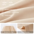 thumbnail image 5 of UNEEI Seamless Underwear for Women - No Show Mid High Waisted Bikini Panties with Wave Edge, 5 Pack Comfortable Breathable Full Coverage Ladies Panties For Yoga, Workouts, Office, 5 of 6