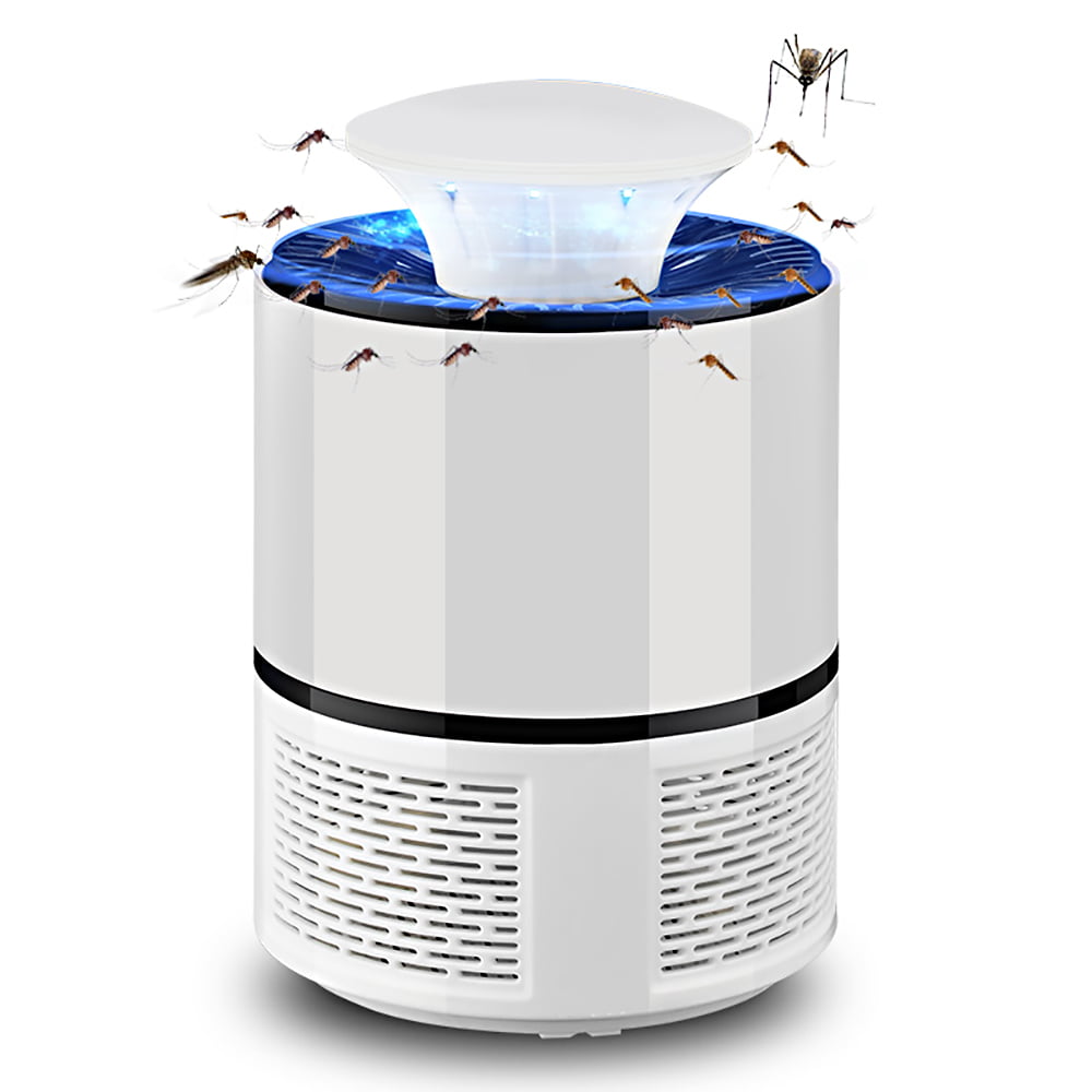 Home Electric USB Mosquito Killer Lamp Pest Repeller Zapper Insect Trap Light HQ 