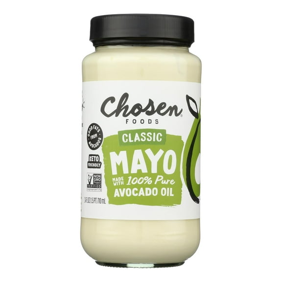 Chosen Foods - Mayo Avocado Oil Traditnl - Case of 6-24 FZ