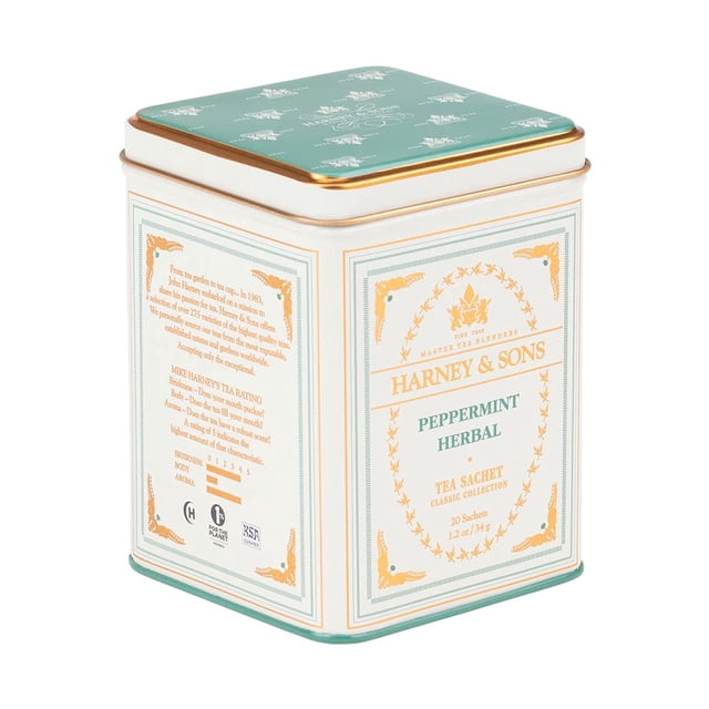 Té de Menta Harney & Sons 20 Sobres 34g Hierbas