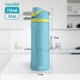 thumbnail image 2 of Magma Life Termo Acero Inoxidable 710 ml 24 oz, Material Seguro y Resistente, Tapa con Botón y Cerradura, Asa Integrada, Sellado Hermético, Antiderrapante, 2 of 8
