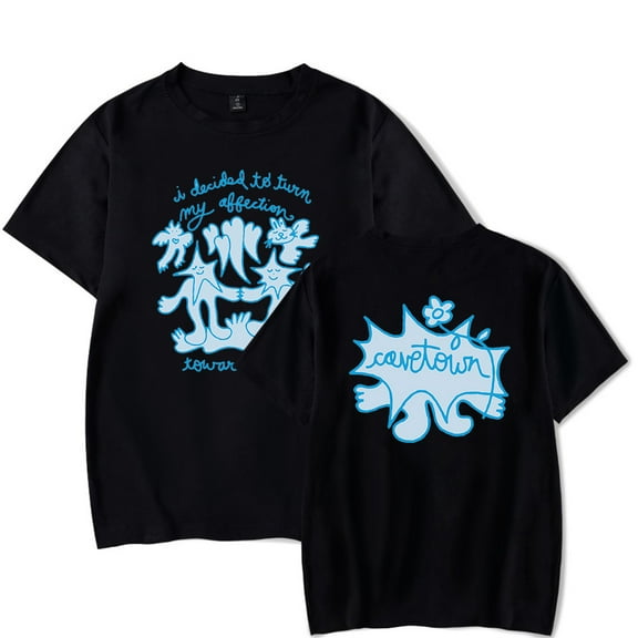 Cavetown Glacier Meadow T-Shirts Merch Women Men Clothes Trend Casual Short Sleeve Top