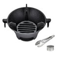 thumbnail image 1 of Portable Cast Iron Charcoal Stove for Japanese Barbecue Grill Oven, 1 of 8