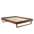 thumbnail image 4 of Modway Billie Full Wood Platform Bed Frame in Walnut, 4 of 8
