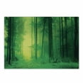 thumbnail image 1 of Mystic Cutting Board, Fantasy Warm Season Springtime Forest Tall Trees Twilight Art Print, Decorative Tempered Glass Cutting and Serving Board, Small Size, Green, by Ambesonne, 1 of 1