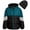 Teal, variant on iXtreme Boys' Winter Jacket - Fleece Lined Bubble Puffer Water Repellent Ski Jacket with Winter Hat (Size 8-18)