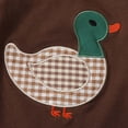 thumbnail image 6 of GCETTIC Toddler Baby Christmas Thanksgiving Outfit Boy Girl Fall Turkey/Truck T-Shirt Plaid Pants 2Pcs Winter Clothes 0-3 Months, 6 of 6