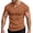 Orange, variant on Quick Dry Shirts for Men Short Sleeve Shirts Work Out Shirts Mens Quick Dry Basic Tees Uv Protection Gym Tops Casual Lightweight Performance Base Layer Gym Running