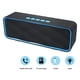 thumbnail image 4 of Totola Altavoz Bluetooth inalámbrico con ranura para tarjeta AUX/USB/TF, altavoz estéreo portátil para exteriores con audio HD, graves mejorados, controlador dual, llamadas manos libres, radio FM para, 4 of 5