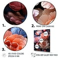 thumbnail image 3 of Designart "Vibrant Life Of Colorful Peonies I" Peonies Floater Framed Canvas Prints, 3 of 5
