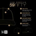 thumbnail image 6 of Men's New Era  White/Black San Francisco Giants 2023 On-Field Batting Practice Low Profile 59FIFTY Fitted Hat, 6 of 6