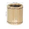 thumbnail image 2 of GOOHOCHY Handwoven Bamboo Cover Pendant Lamp Light Dust Protection Fixture Accessory 1 Set, 2 of 7