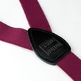 thumbnail image 2 of Spring Notion Boys' Woven Bow Tie and Suspender Set Burgundy S, 2 of 3