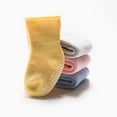 thumbnail image 6 of Neutral Warm Thick Cotton Socks Baby Toddler Socks with Grips Thickened Cotton Small Size Socks Anti Slip 0-1 Years Old, 6 of 8