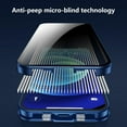 thumbnail image 3 of Clearance Sale Magnet Double-sided Buckle For  11 Pro Max Tempered Glass Phone Case For  12 All-inclusive Metal For  11, 3 of 5