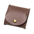 thumbnail image 1 of Cartera portátil Monedero Bolsa Auriculares Organizador Paquete Pendientes Mini Marrón jinwen Monedero pequeño, 1 of 2