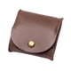 thumbnail image 2 of Cartera clásica de cuero PU, monedero, organizador, bolsos de embrague, auriculares de bolsillo, paquete de pendientes, Mini tarjetero para pesca al Marrón Soledad Monedero pequeño, 2 of 10