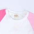 thumbnail image 5 of Scyoekwg Baby Boy Clothes Clearance Infant Toddler Baby Girl Clothes Casual Round Neck Short Sleeve Tshirt Color Block Patchwork Shorts Outfits Set (Pink,3-4 Years), 5 of 6