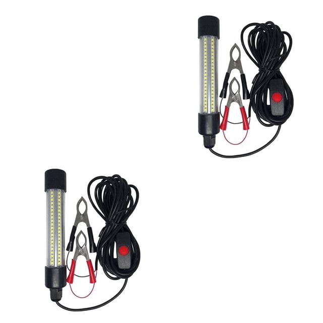 Wosthever Luz de pesca de carpa súper brillante, lámpara de peces profundos bajo el agua, luz azul Type2 NO2