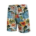 thumbnail image 1 of Mens Swim Trunks 7 Inch Inseam Elastic Waist Drawstring Swim Shorts Comfy Funny Mens Swim Trunks Men's Swim Trunks Beach Summer Fashion Men Swim Brief, 1 of 2
