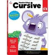 Brighter Child Handwriting: Cursive Workbook Grade 3-5 (80 pages)