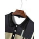 thumbnail image 5 of pstuiky manga larga de hombre, Camisa de manga larga con solapa y botones de tela holgada con diseño de patchwork para hombre camisetas de hombre s, 5 of 8