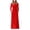 Red, variant on LYXSSBYX Womens Dresses Clearance under 10.00 Women Casual Long Sleeve Sexy Plus Size Loose Plain Pockets Long Maxi Dress