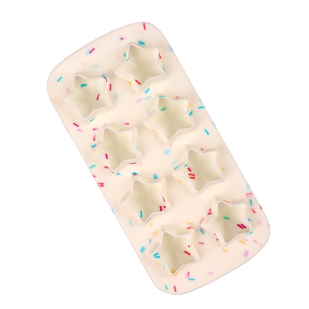 Enrejado De Hielo De 5 Estrellas, Molde Para Cubitos De Hielo De 5 Estrellas, Colores Dulces Para Galletas