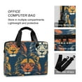 thumbnail image 4 of Laptop Bag Laptop Briefcase 15.7 x 3 x 11.8 Inches Laptop Bag Briefcases Laptop Storage Travel Laptop Bag Work Laptop Bag Orange Lion, 4 of 8